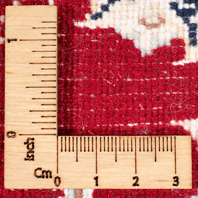Tapis de couloir Tapis persan - Nain - Premium - 382 x 89 cm - rouge