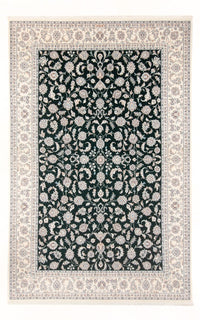 Tapis persan - Nain - Premium - 297 x 197 cm - vert