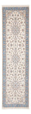 Tapis de couloir Tapis persan - Nain - Premium - 296 x 90 cm - crème
