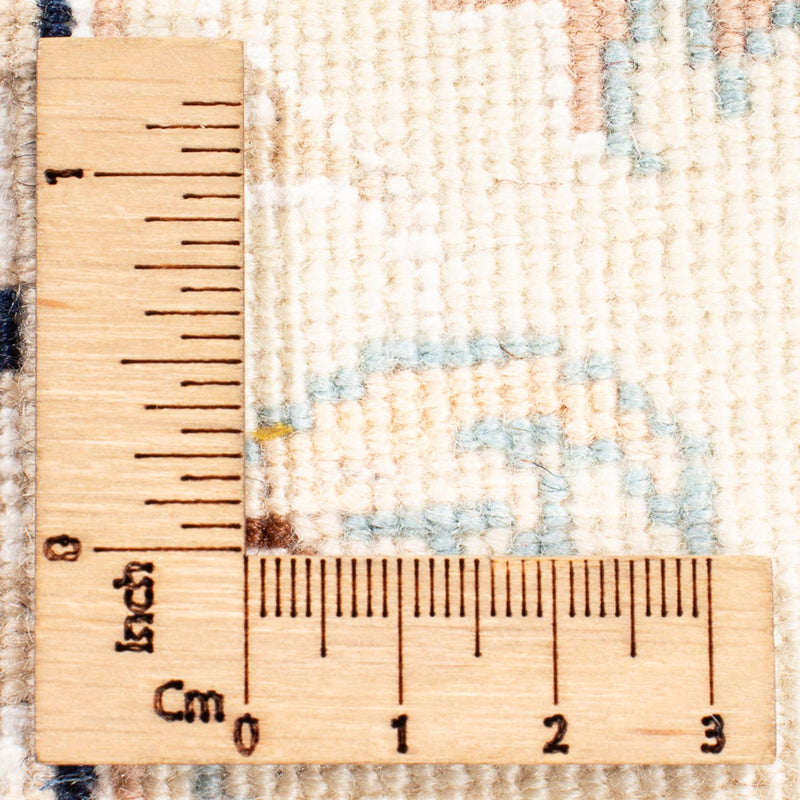 Tapis de couloir Tapis persan - Nain - Premium - 296 x 90 cm - crème
