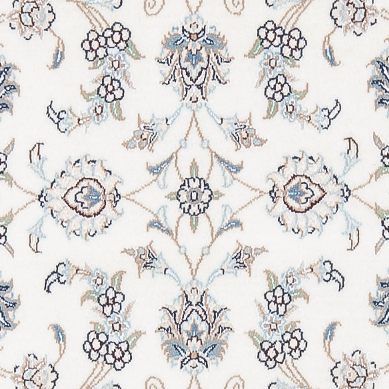 Tapis de couloir Tapis persan - Nain - Premium - 296 x 88 cm - crème