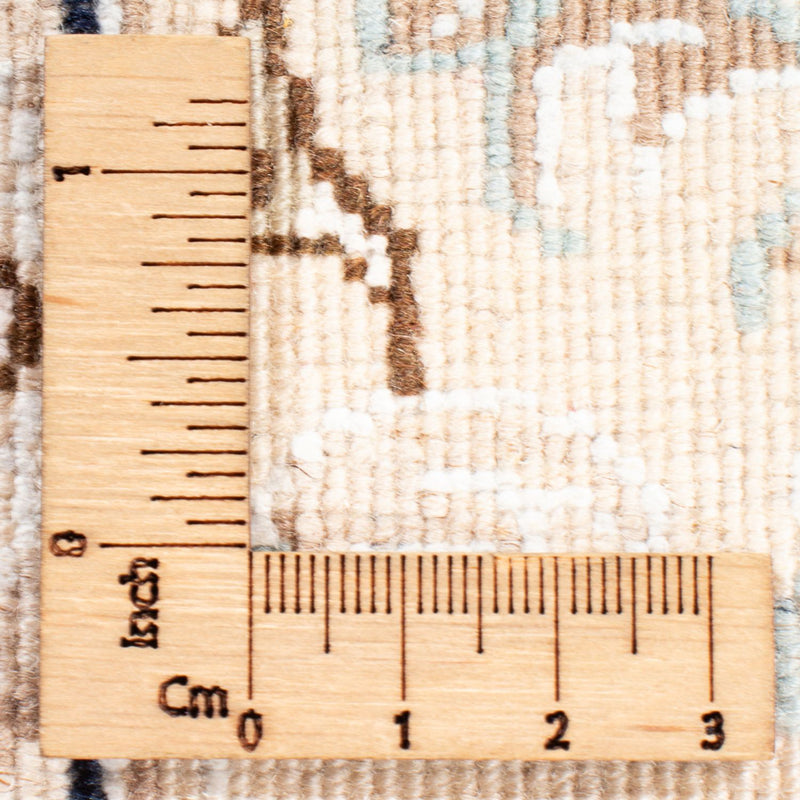Tapis de couloir Tapis persan - Nain - Premium - 300 x 88 cm - bleu foncé