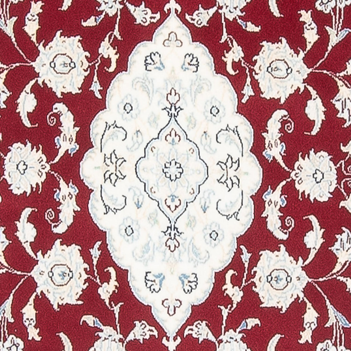 Tapis de couloir Tapis persan - Nain - Premium - 352 x 85 cm - rouge