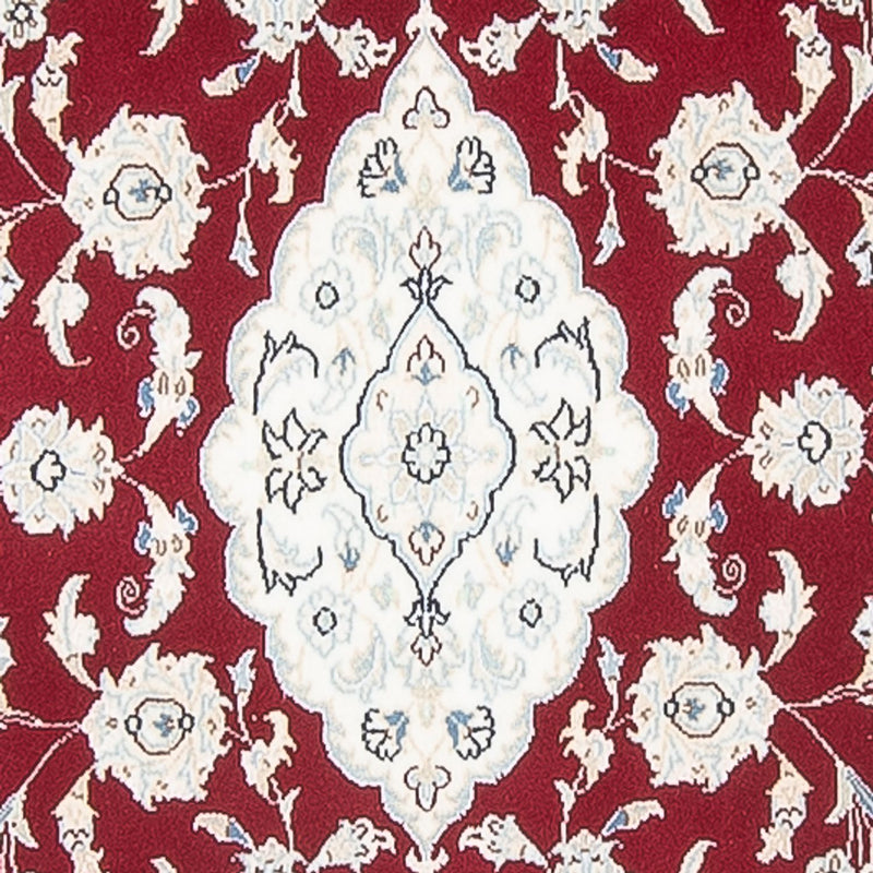Tapis de couloir Tapis persan - Nain - Premium - 347 x 87 cm - rouge