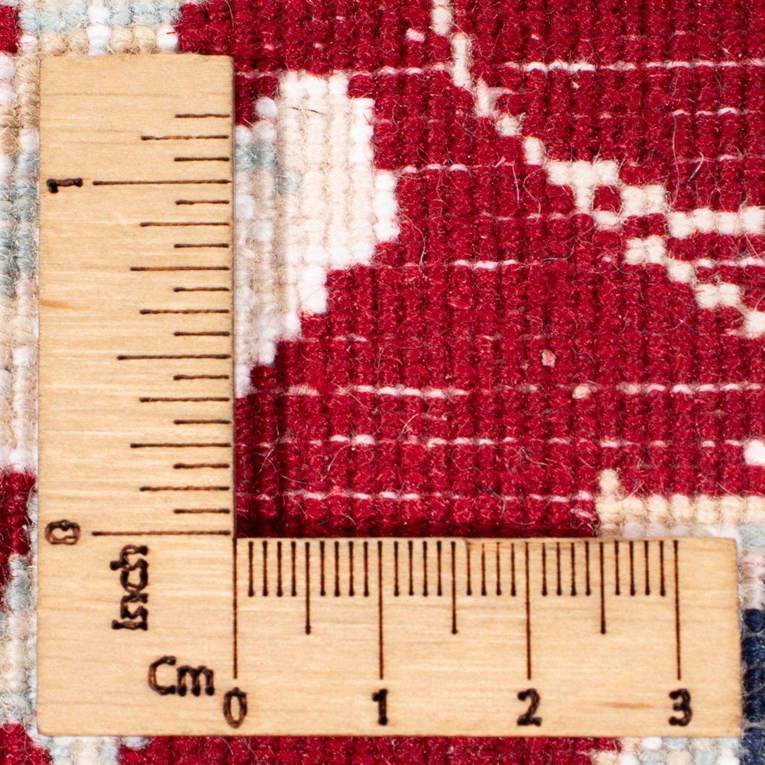 Tapis de couloir Tapis persan - Nain - Premium - 350 x 85 cm - rouge