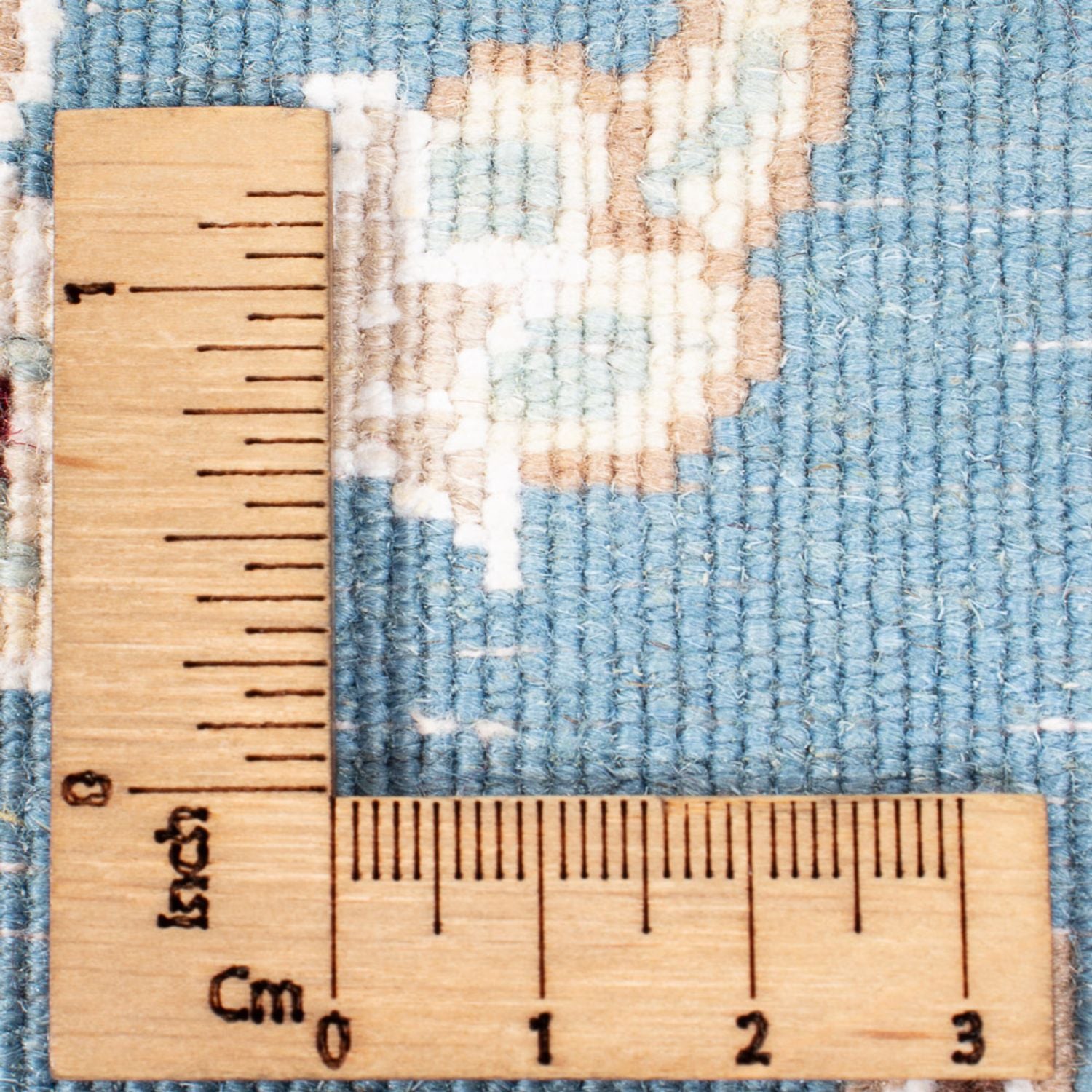 Tapis de couloir Tapis persan - Nain - Premium - 307 x 80 cm - bleu