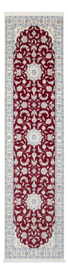 Tapis de couloir Tapis persan - Nain - Premium - 304 x 82 cm - rouge