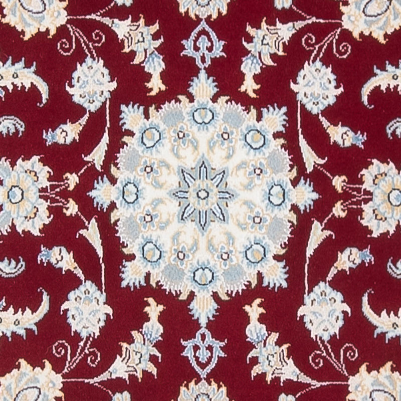 Tapis de couloir Tapis persan - Nain - Premium - 304 x 82 cm - rouge