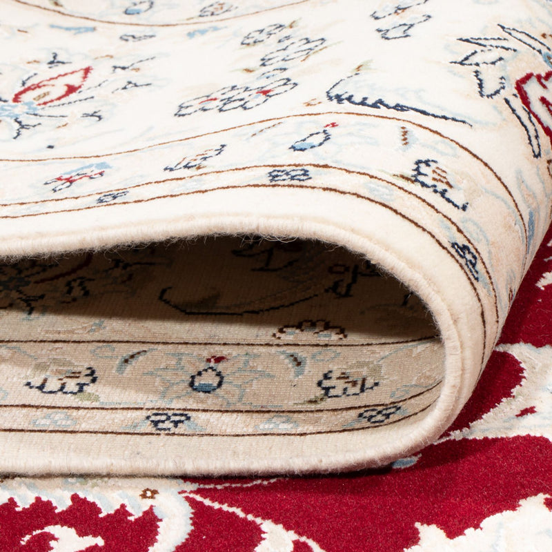 Tapis persan - Nain - Premium - 297 x 200 cm - rouge