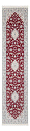 Tapis de couloir Tapis persan - Nain - Premium - 311 x 82 cm - rouge