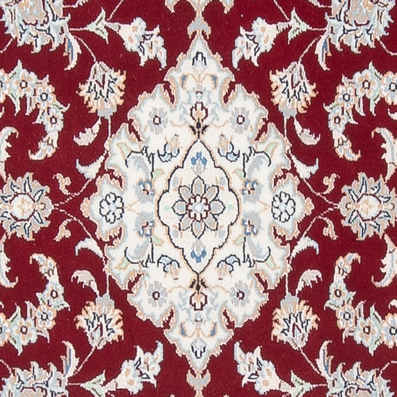 Tapis de couloir Tapis persan - Nain - Premium - 311 x 82 cm - rouge
