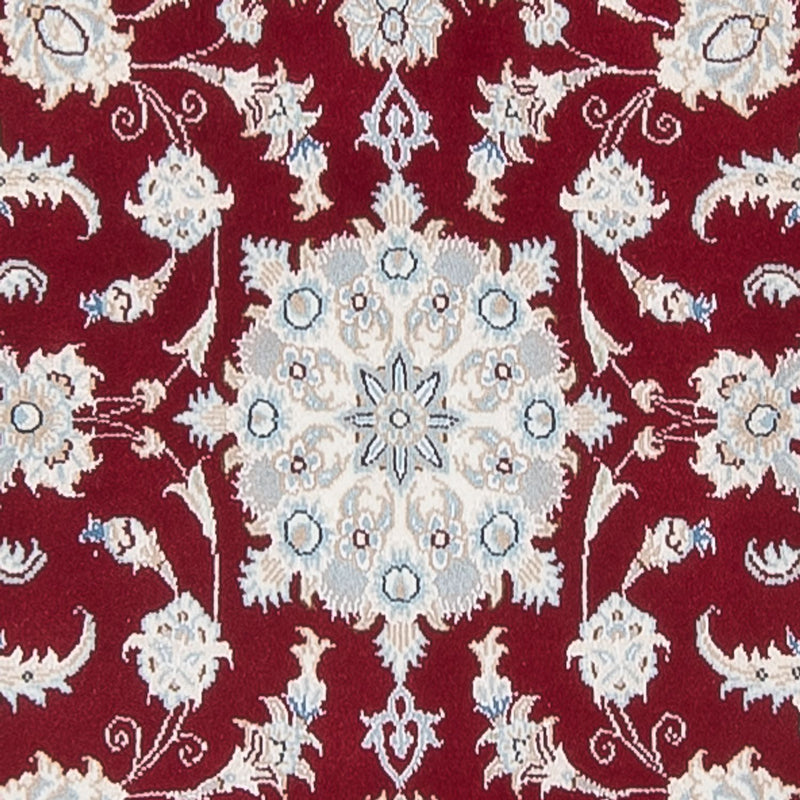 Tapis de couloir Tapis persan - Nain - Premium - 297 x 80 cm - rouge