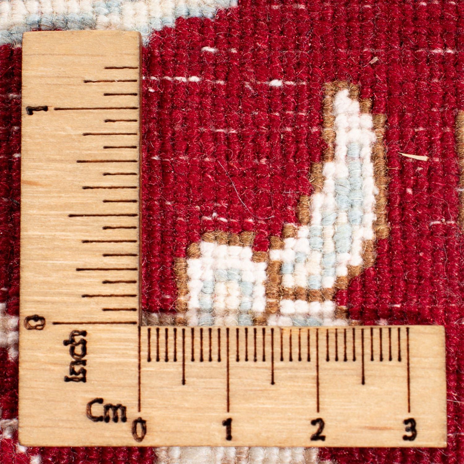 Tapis de couloir Tapis persan - Nain - Premium - 297 x 80 cm - rouge