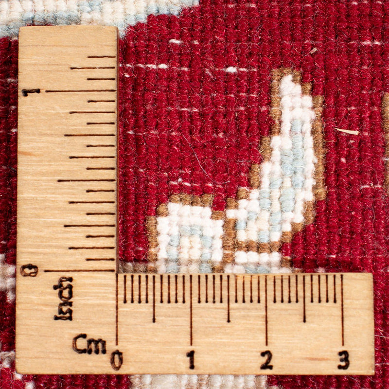 Tapis de couloir Tapis persan - Nain - Premium - 297 x 80 cm - rouge
