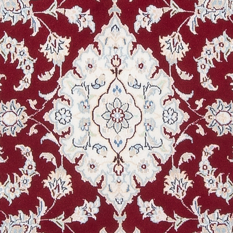 Tapis de couloir Tapis persan - Nain - Premium - 292 x 80 cm - rouge