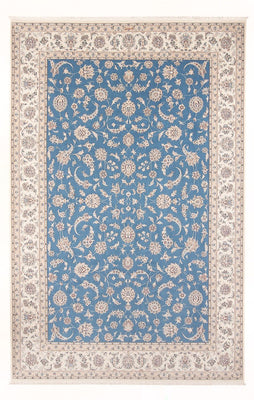 Tapis persan - Nain - Premium - 297 x 196 cm - bleu clair