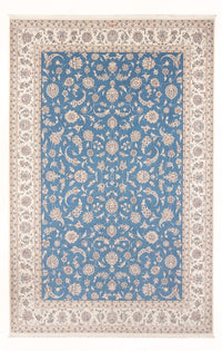 Tapis persan - Nain - Premium - 297 x 196 cm - bleu clair