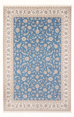 Tapis persan - Nain - Premium - 297 x 196 cm - bleu clair