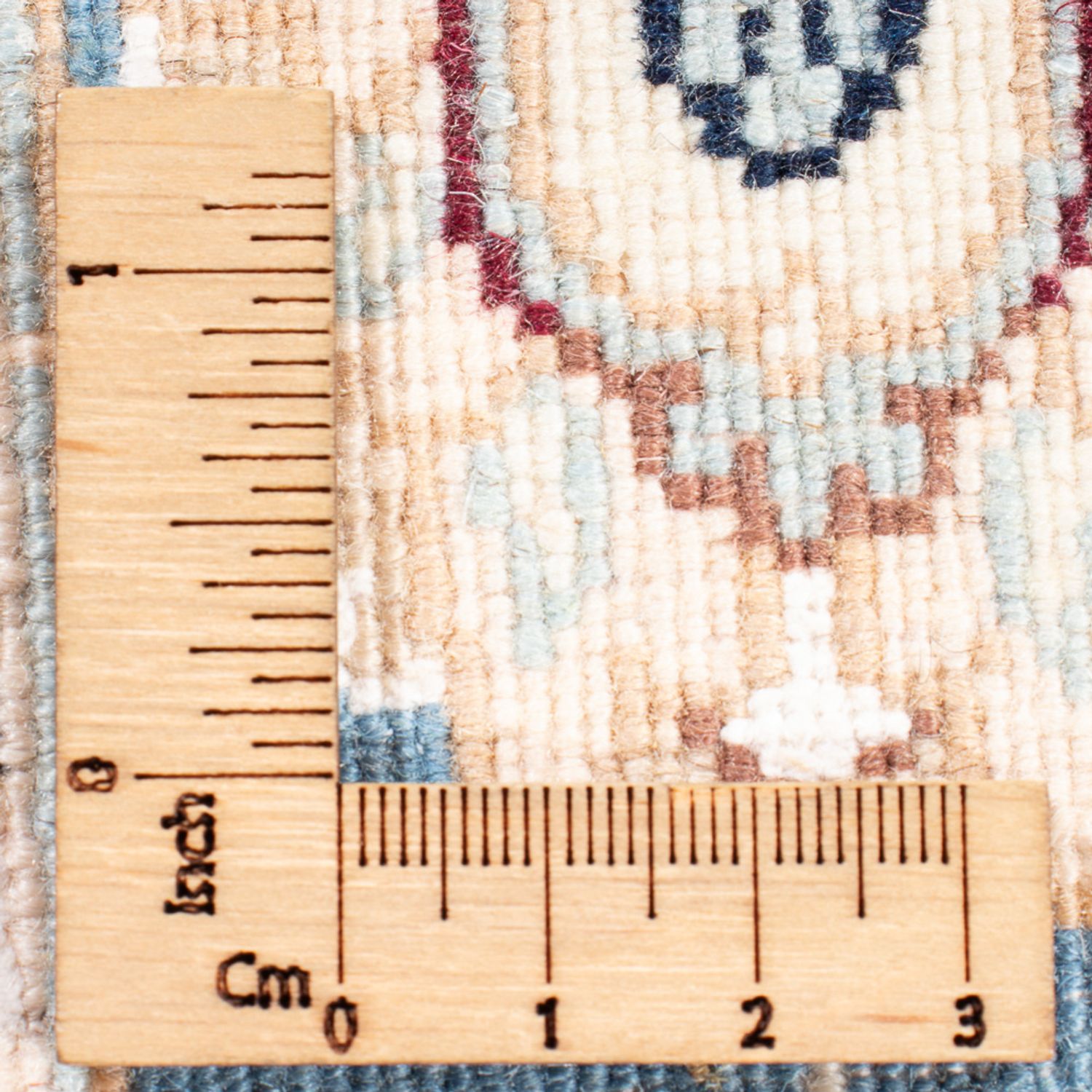 Tapis de couloir Tapis persan - Nain - Premium - 308 x 81 cm - bleu