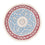 Tapis persan - Nain ronde  - 200 x 200 cm - bleu clair