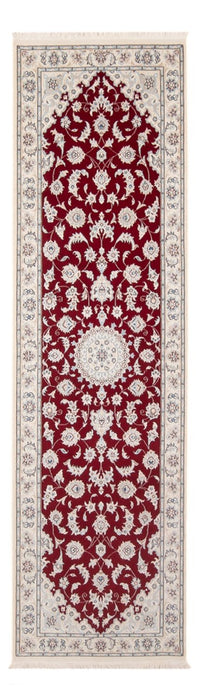 Tapis de couloir Tapis persan - Nain - Premium - 250 x 78 cm - rouge