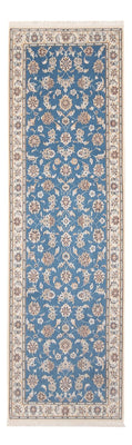 Tapis de couloir Tapis persan - Nain - Premium - 248 x 81 cm - bleu