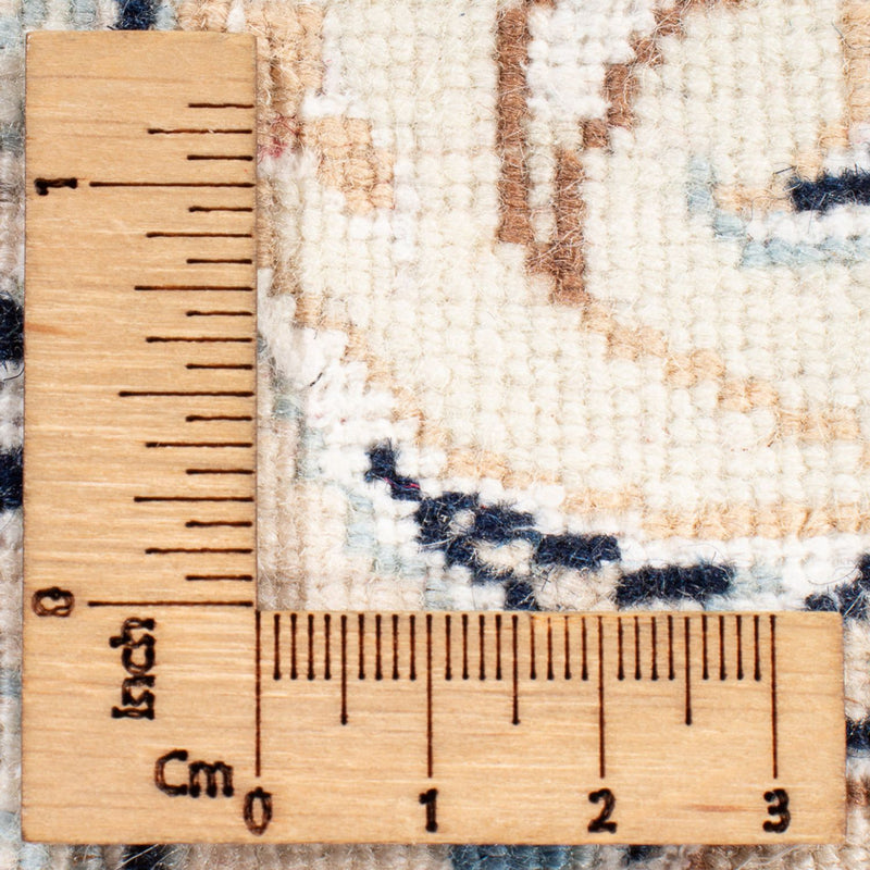 Tapis de couloir Tapis persan - Nain - Premium - 292 x 80 cm - bleu foncé