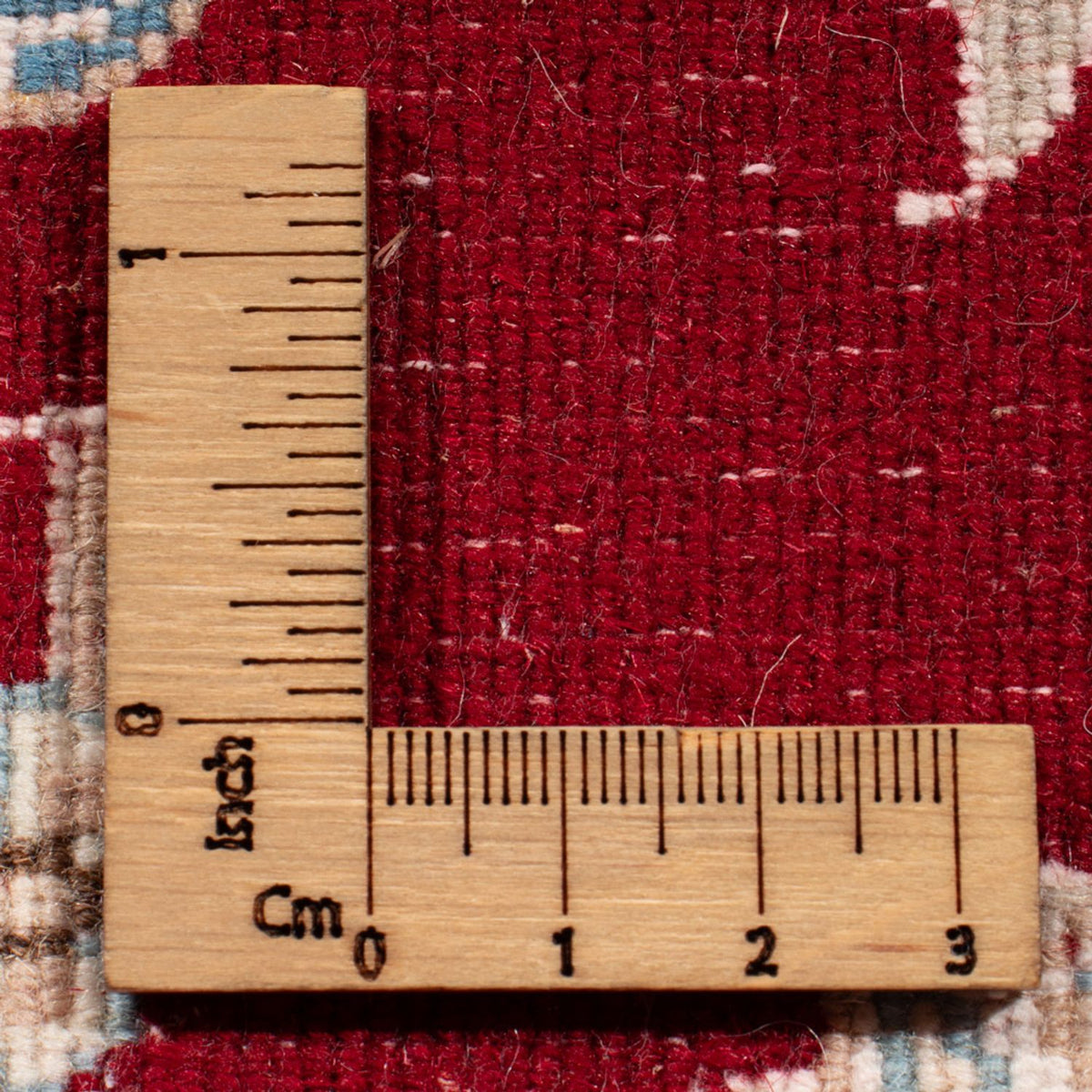 Tapis de couloir Tapis persan - Nain - Royal - 196 x 79 cm - rouge