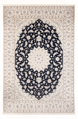 Tapis persan - Nain - Premium - 346 x 244 cm - bleu foncé