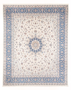 Tapis persan - Nain - Premium - 297 x 246 cm - crème
