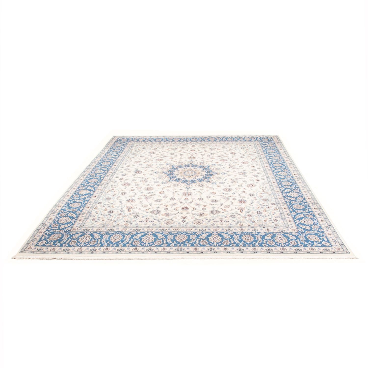 Tapis persan - Nain - Premium - 297 x 246 cm - crème