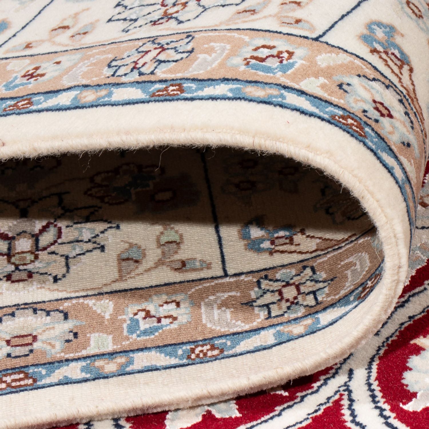 Tapis persan - Nain - Premium - 297 x 196 cm - rouge