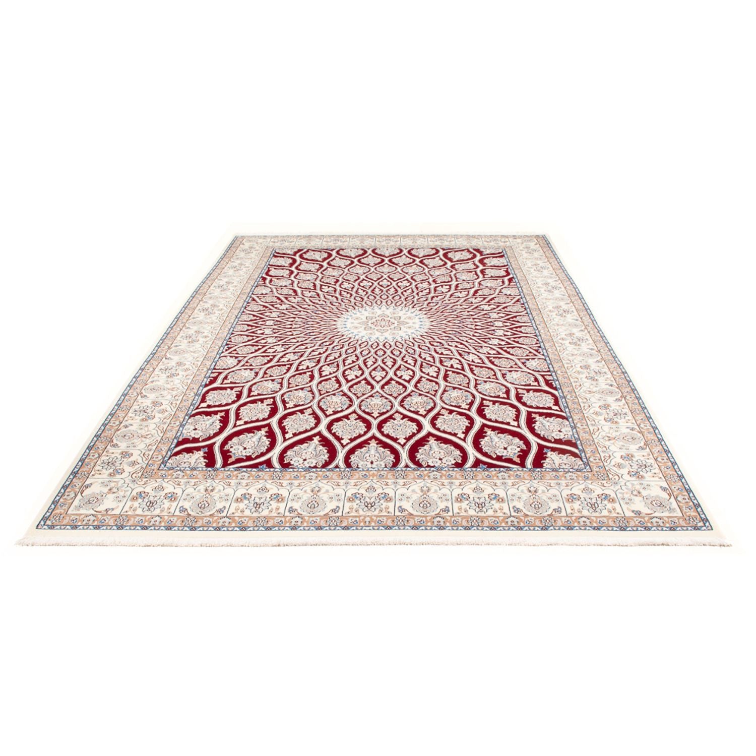 Tapis persan - Nain - Premium - 297 x 196 cm - rouge