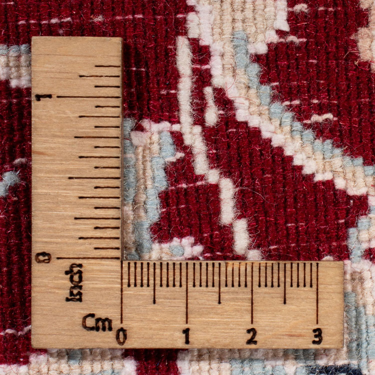 Tapis persan - Nain ronde  - 206 x 195 cm - bleu foncé