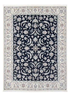 Tapis persan - Nain - Premium - 200 x 149 cm - bleu foncé