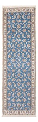 Tapis de couloir Tapis persan - Nain - Premium - 245 x 82 cm - bleu