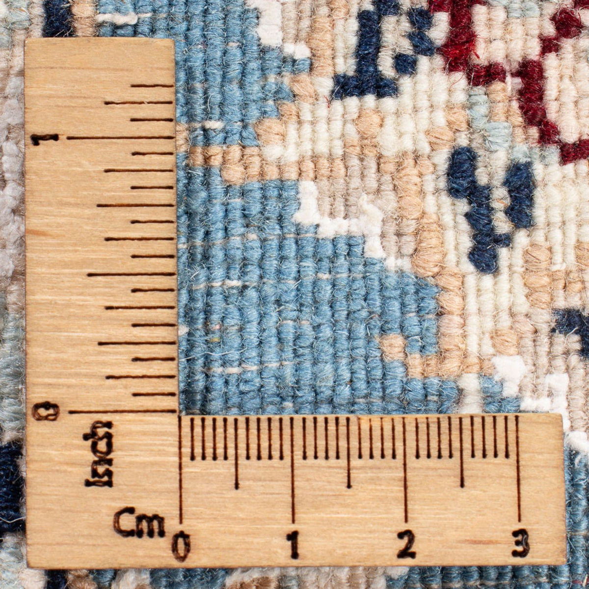 Tapis de couloir Tapis persan - Nain - Premium - 245 x 82 cm - bleu