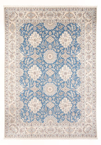 Tapis persan - Nain - Premium - 335 x 247 cm - bleu clair