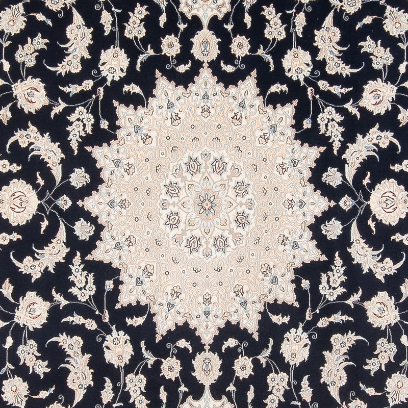 Tapis persan - Nain - Premium - 340 x 246 cm - bleu foncé