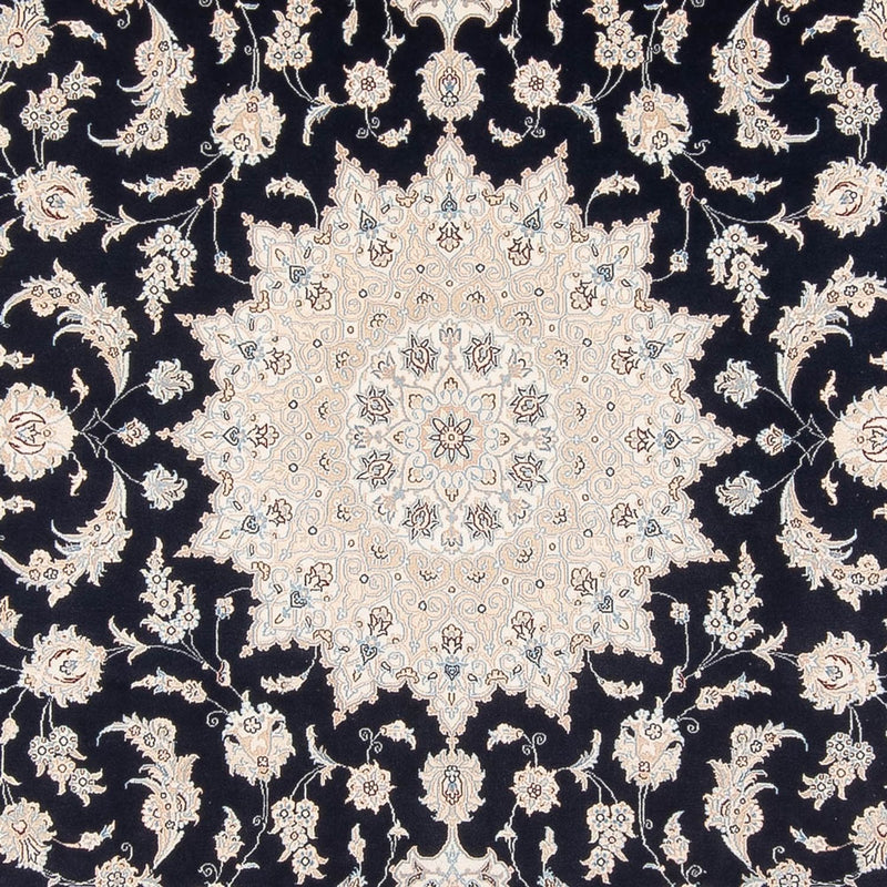 Tapis persan - Nain - Premium - 348 x 245 cm - bleu foncé