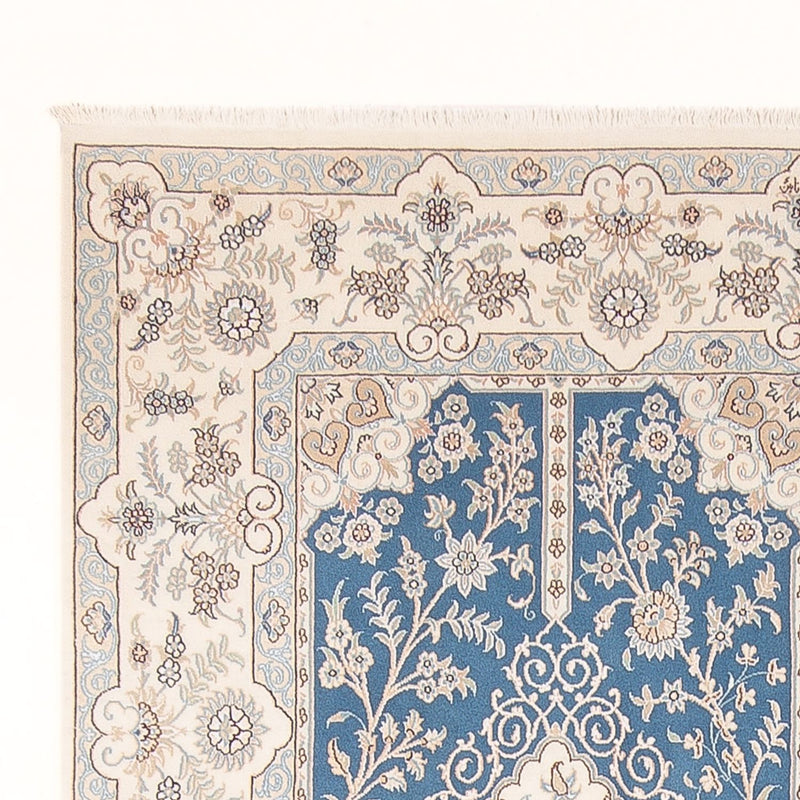 Tapis persan - Nain - Premium - 304 x 198 cm - bleu clair