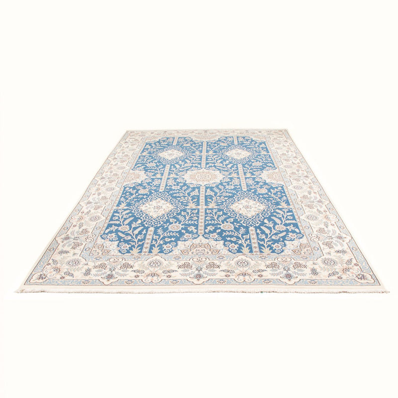 Tapis persan - Nain - Premium - 304 x 198 cm - bleu clair