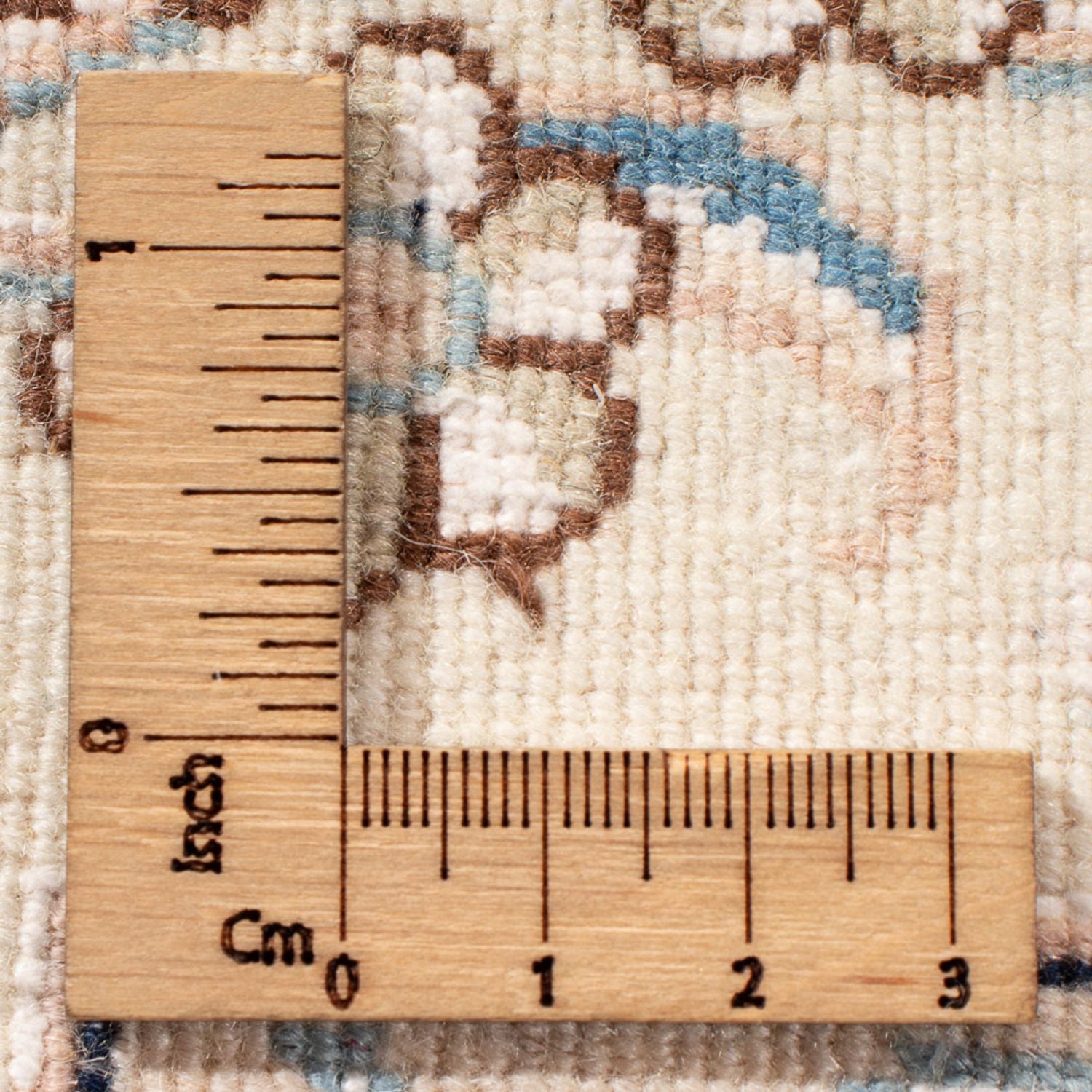 Tapis persan - Nain - Premium - 304 x 198 cm - bleu clair