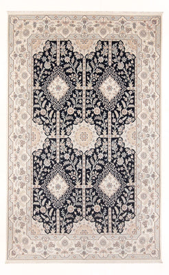 Tapis persan - Nain - Premium - 304 x 199 cm - bleu foncé