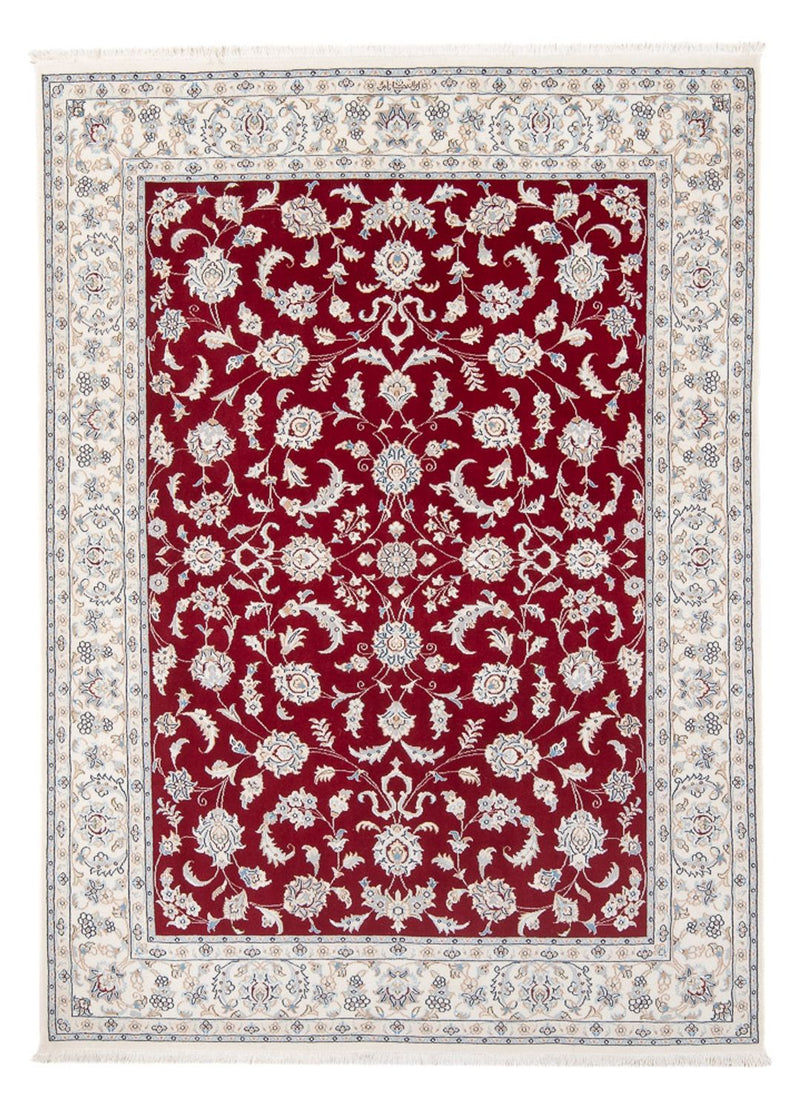 Tapis persan - Nain - Premium - 197 x 150 cm - rouge