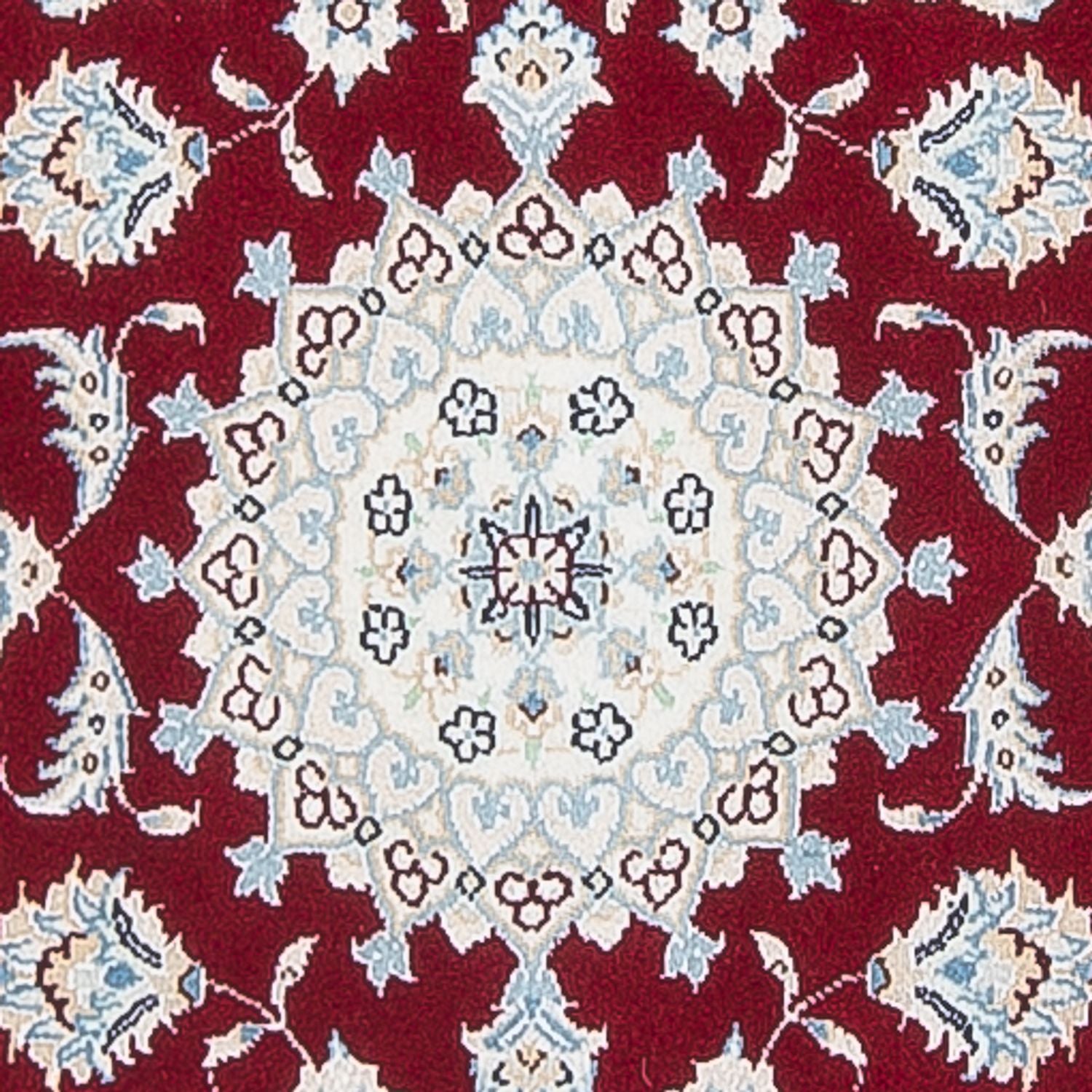 Tapis de couloir Tapis persan - Nain - Premium - 254 x 82 cm - rouge