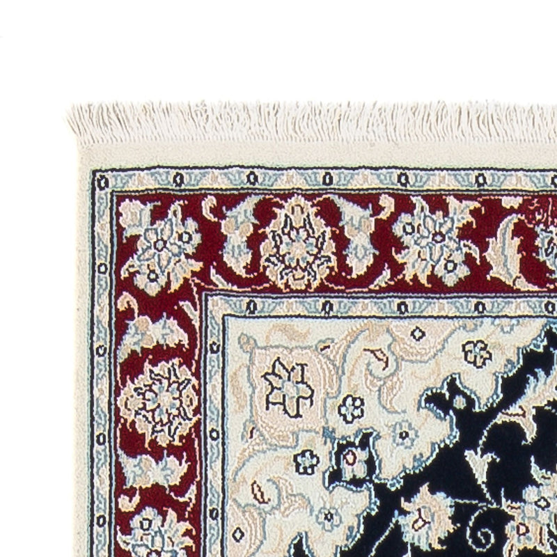 Tapis de couloir Tapis persan - Nain - Premium - 259 x 80 cm - bleu foncé