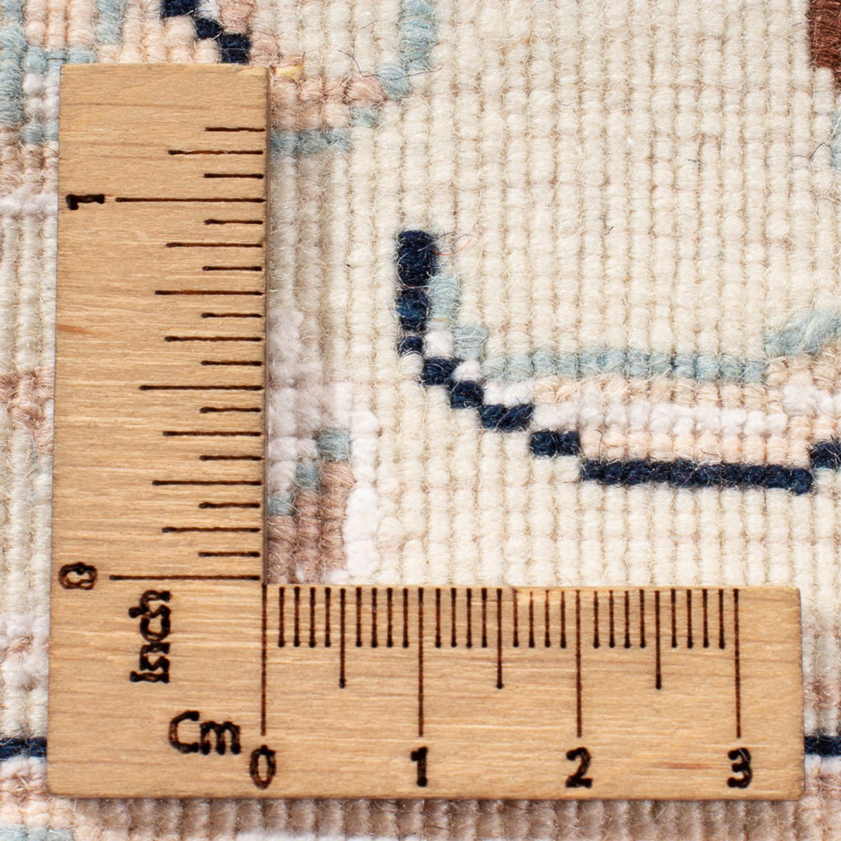 Tapis persan - Nain - Premium - 296 x 248 cm - bleu clair