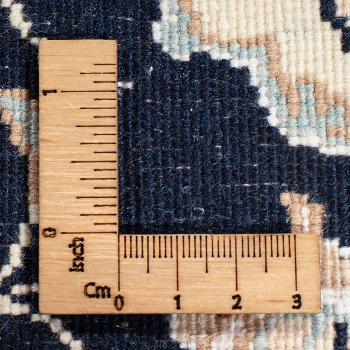 Tapis de couloir Tapis persan - Nain - Premium - 245 x 80 cm - bleu foncé