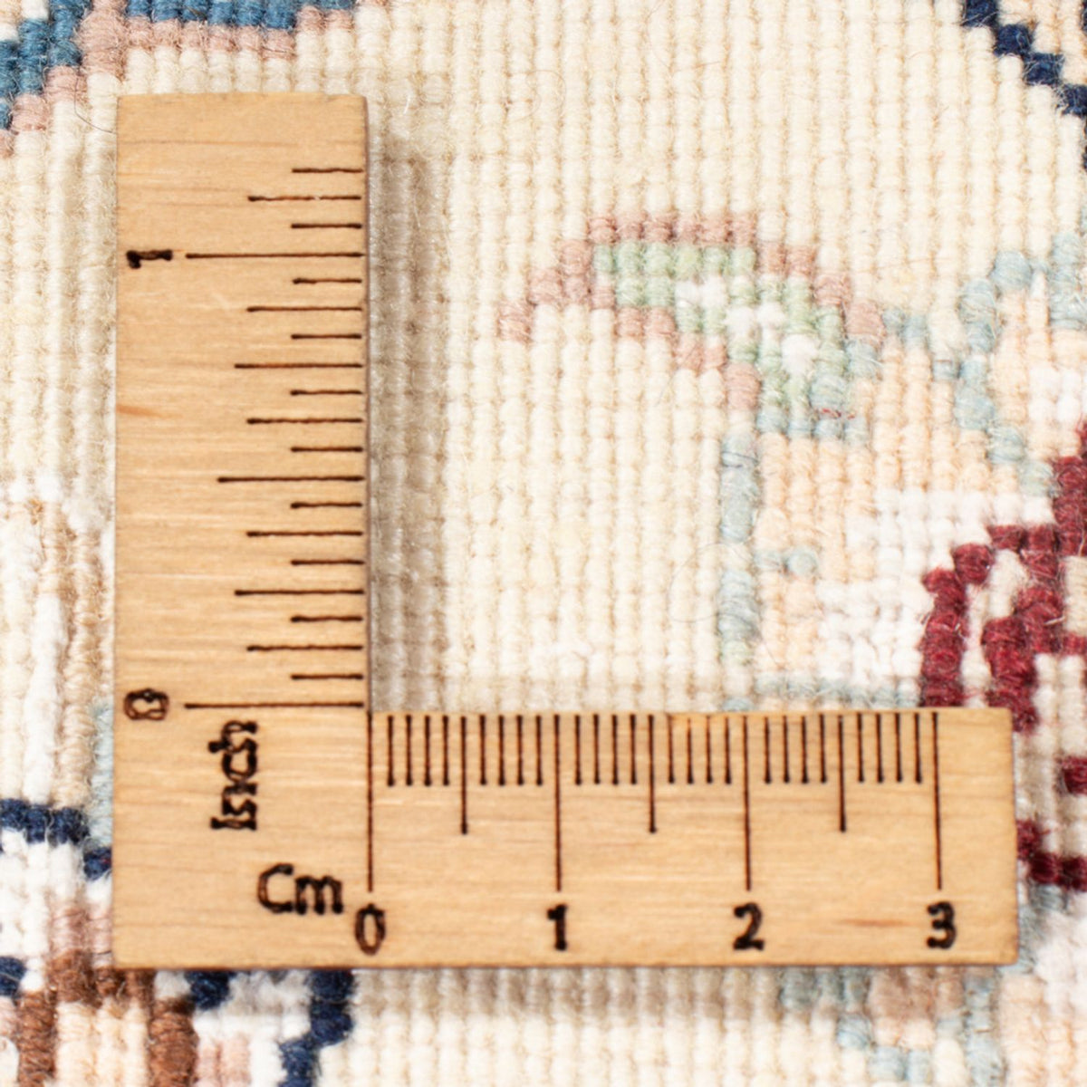 Tapis de couloir Tapis persan - Nain - Royal - 210 x 80 cm - crème